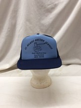 Trucker Hat Baseball Cap Vintage Snapback St. Hilaire Auction Service - £31.97 GBP