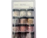 MICHAELS Metallic Pigment Powder Set by Recollections 12 pcs - $14.75