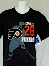 Philadelphia Flyers Claude Giroux T-Shirt Mens Small Vintage Black Senat... - $14.28