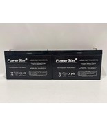 2 PK PowerStar AGM610 Deep Cycle Rechargeable Storage Battery (6V10AH/20HR) - $920.37 MXN