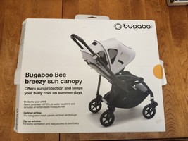 Bugaboo Bee Breezy Sun Canopy NEW in Box Lemon Yellow Stroller NIB - £40.38 GBP