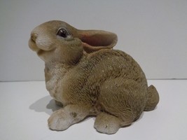 Hobby Lobby 2024 Easter resin bunny rabbit figurine brown - £15.03 GBP