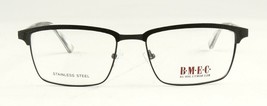 *BMEC BIG MENS EYEWEAR CLUB MODERN &quot;BIG JAKE&quot; BLACK / GREY GLASSES - $863.25 MXN