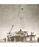 1958 Pure Oil Gulf Of Mexico Rig Well Advertisement Gasoline Vintage DWII22 - $29.99