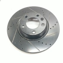 Dynamic Friction 633-74051D Fits Q7 Touareg Drilled Slotted Front LH Brake Rotor - £87.98 GBP