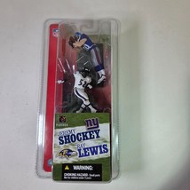 Ray Lewis Ravens Jeremy Shockey Giants McFarlane NFL 3&quot; 2 Pk Factory Sea... - $150.00 MXN