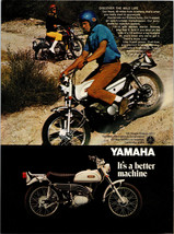 Vintage 1969 Yamaha 125 Enduro  AT-1 Motorcycle Advertising Ad Advertise... - $5.69