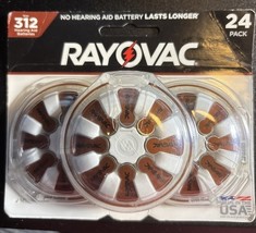 Rayovac L312ZA-24ZM Hearing Aid Batteries - 24 Pack - $5.90