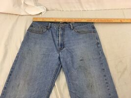 Adult Men's Levi Strauss &amp; Company Blue 505 Jeans 38 X 34 Legs Stained 3... - $19.16