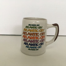 vintage Atlantic city large mug cup travel souvenir coffee cup desk decor  - $21.08
