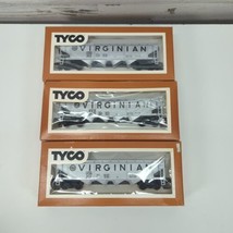 3 Tyco Ho Scale Train 4 Bay Hopper Cars Virginian Vgn 2610 - $24.18