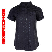 Dixxon Flannel - Bougie S/S Party Shirt - Black - Women&#39;s Xl - £56.26 GBP