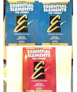 Essential Elements for Strings bk2, 6 cello, 1 double bass, 1 used cello... - €6,78 EUR