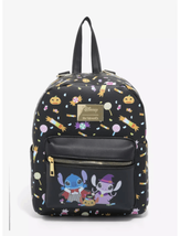 Disney Lilo &amp; Stitch Halloween Costume Stitch &amp; Angel Mini Backpack - £43.95 GBP