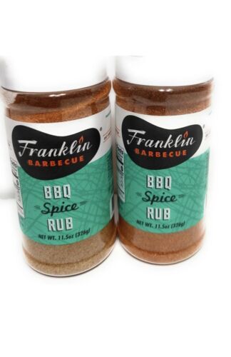 Primary image for Franklin's BBQ Rub Seasoning Austin, Texas 11.5 Oz. Pack Of 2.