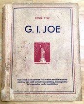 G.I. Joe by Ernie Pyle 1944-45, Extremely Rare Overseas Editions Pocket Book - £196.61 GBP