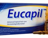 Eucapil Fluridil Original 30 Ampoules Hair Loss Growth Alopecia Baldness... - $108.00