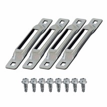 SNAPLOCS ZINC 4 PACK WITH SELF-DRILLING SCREWS E-Track Single strap anchors - $26.99