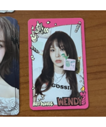 Tarjeta fotográfica oficial WENDY RED VELVET &#39;MY DEAR REVELUV&#39; FAN Meeti... - $187.72 MXN
