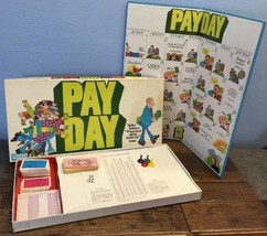 Vtg 1975 Payday Board Game Parker Brothers All Pieces Cards Money - £23.79 GBP