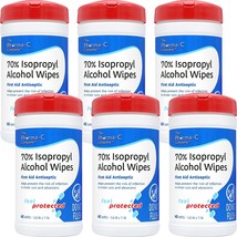 Pharma-C 70% Isopropyl Alcohol Wipes [6 pack - 40ct Canisters] - Bulk IPA First  - $51.99