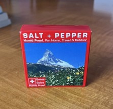 Swiss-Spice Salt + Pepper Shaker, brand New in box! Made in Switzerland - $12.38
