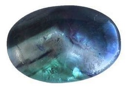 ~1 1/2&quot; Fluorite palm stone - $725.43 MXN