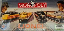 Vintage Monopoly Lionel Board Game Collector&#39;s Edition Postwar ERA Sealed - $82.20 CAD