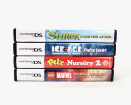 Nintendo DS Lot of 4 Games (See Titles Below) Complete - Not Tested - £19.32 GBP
