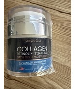 Collagen Cream for Face w Retinol Hyaluronic Acid Niacinamide 1/7 fl oz ... - $18.79