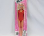 Totsy Flair 11 1/2” Doll Curly Blonde Orange Swimsuit #11401 NOS NEW Vin... - $13.71
