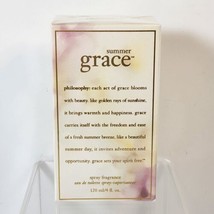 Philosophy Summer Grace EAU De Toilette Spray Fragrance 4 Oz New Sealed Box - £36.81 GBP