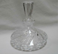 West Germany Hand Cut Lead Crystal Perfume Bottle  #2319 - £14.93 GBP