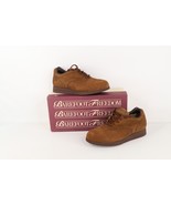 NOS Vtg 90s Streetwear Womens 10 W Platform Shoes Sneakers Nubuck Suede ... - $1,620.50 MXN