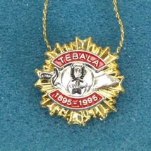 Tebala Shrine Pendant Necklace Shriner Abdallah Samsar Masonic Freemason - $7.83