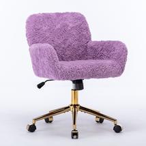 A&amp;A Furniture Office Chair,Artificial rabbit hair Home Office Chair with... - $122.99