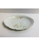 Carlsbad China Austria Relish Plate, Floral, 8.75&quot;, Vintage - $14.62