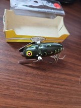 NOS Vintage Dowagiac Heddon Crazy Crawler Frog Pattern Fishing Lure - £38.66 GBP