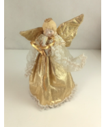 Traditions Angel Tree Top or Centerpiece Vintage Christmas Decoration Li... - $14.54