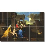Nicholas Poussin Religious Painting Ceramic Tile Mural BTZ06761 - $328.24 CAD+