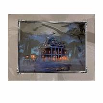 Disney &quot;Haunted Mansion at Night Print&quot; by John Nadeau - £94.95 GBP