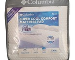 Columbia Mattress Pad, Columbia Cool Comfort Mattress Pad Twin, - $88.11