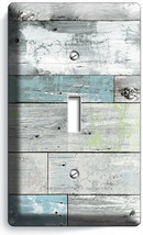 Rustic Beachwood Reclaimed Wood 1 Gang Light Switch Plate Bedroom Room Art Decor - £8.16 GBP