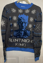 Game of Thrones Silent Night King Size S Long Sleeve Men’s Ugly Sweater ... - $14.23
