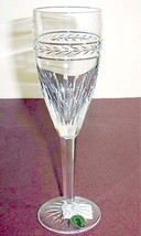 Waterford Crystal LAUREL Band Champagne Flute Made in Ireland 6 oz. #117888 New - £46.61 GBP