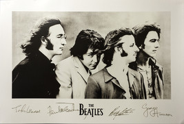 The Beatles Poster 34x26 inches 1968 The White Album JOHN PAUL GEORGE RI... - £39.95 GBP