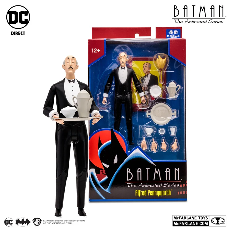 Original Mcfarlane Toys DC Direct Alfred Pennyworth (Batman: The Animated - £63.58 GBP+