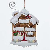 Kurt Adler Four Gingerbread Men Baker House Christmas Ornament - $17.33