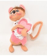 Vintage 1993 Annalee Dolls Valentine’s Day Boy Mouse Heart - £21.72 GBP