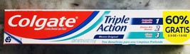 Ship N 24 Hours. New-Colgate Triple Action Original Mint Toothpaste. 4.0... - £5.77 GBP